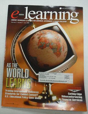 E-Learning Magazine As The World Learns July 2001 FAL 071615R