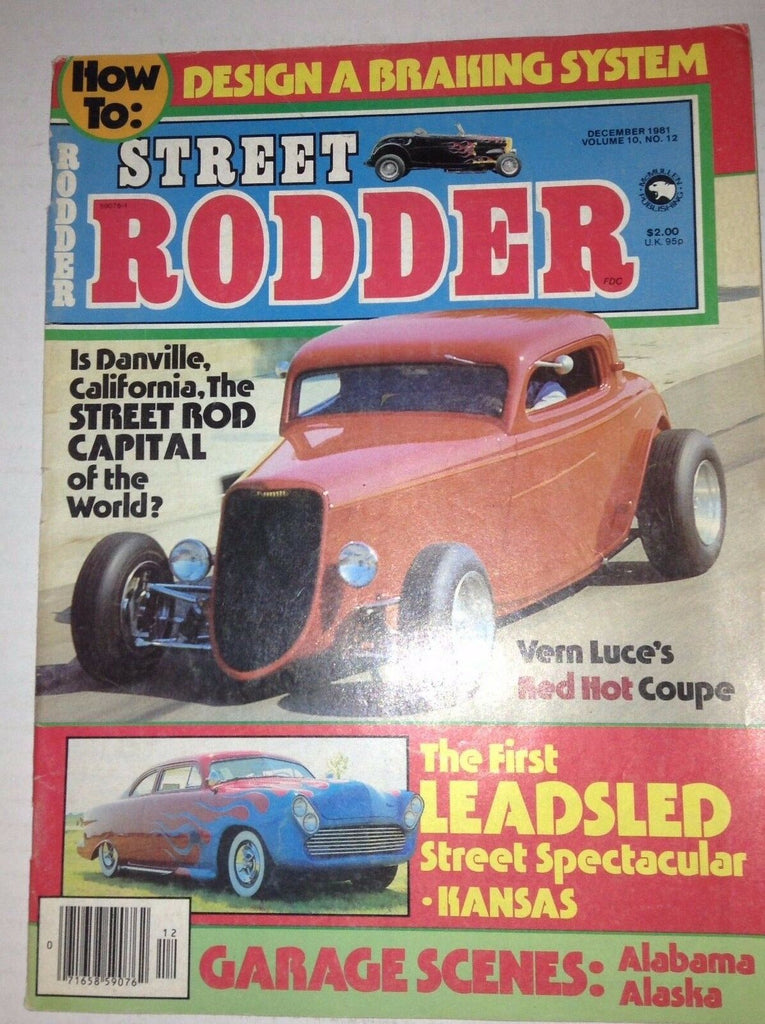 Street Rodder Magazine Vern Luce's Red Hot Coupe December 1981 042017nonrh