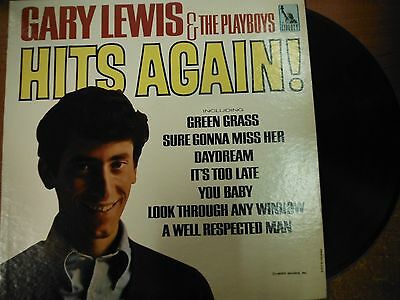 33 RPM Vinyl Gary Lewis&The Playboys Hits Again Liberty Records LRP3452 032615SM