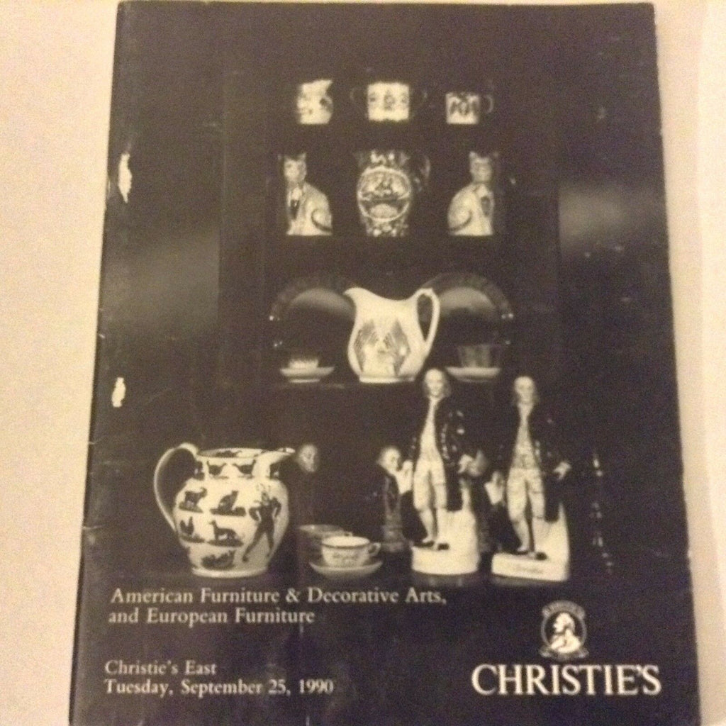 Christie's Art Catalog European Furniture September 25, 1990 060917nonrh