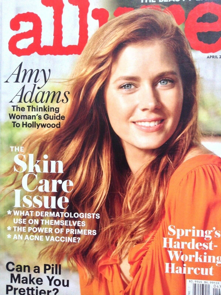 Allure Magazine Amy Adams Skin Care April 2016 100717nonrh
