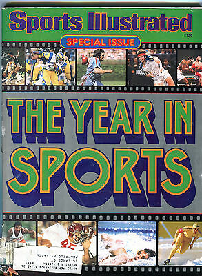 Sports Illustrated Magazine 1980 The Year In Sports EX 022616jhe