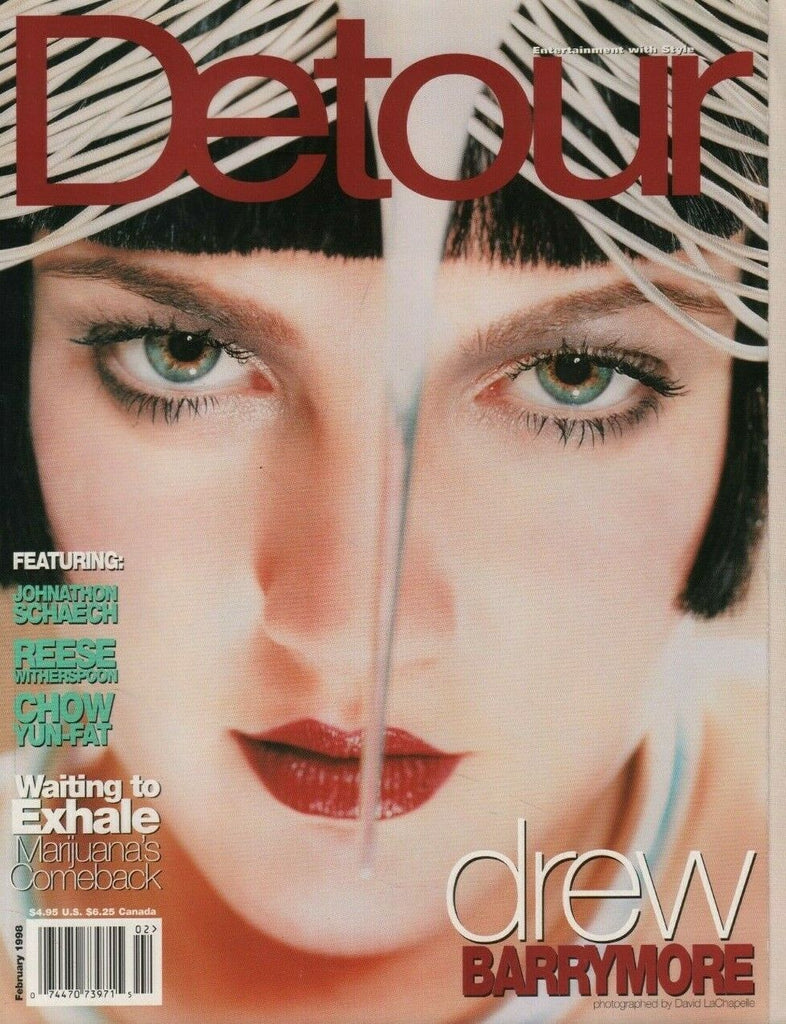 Detour February 1998 Drew Barrymore David LaChapelle Reese Witherspoon 061319DBE
