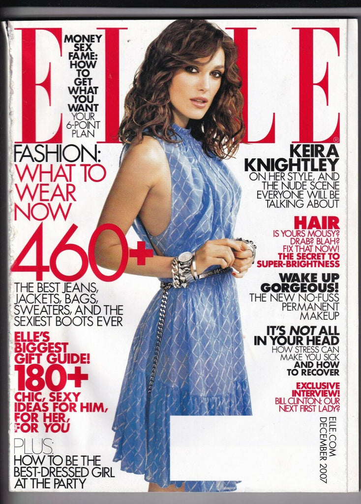 Elle Magazine Keira Knightley 460 Fashion Tips December 2007 080719nonr