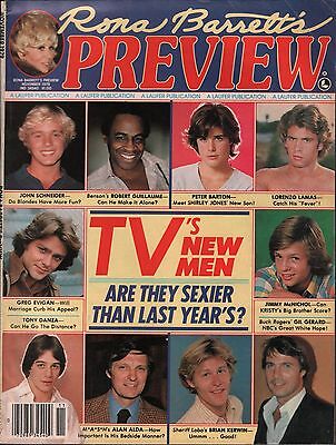 Rona Barretts Preview November 1979 Alan Alda, Peter Barton VG 010516DBE