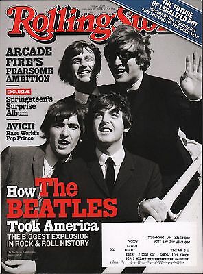 Rolling Stone January 16 2014 the Beatles, Bruce Springsteen w/ML EX 121815DBE2