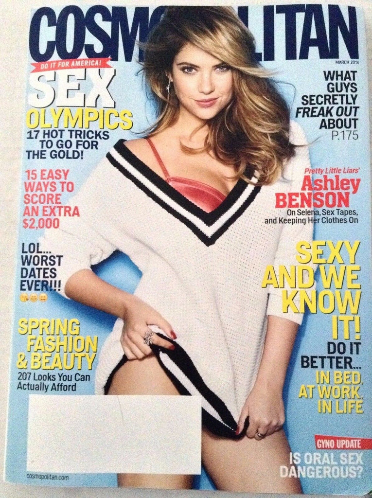 Cosmopolitan Magazine Ashley Benson March 2014 120716rh
