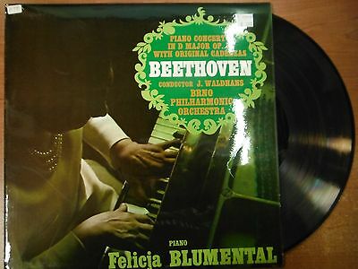 33 RPM Vinyl Felicja Blumental Piano Concerto in D Major Auditorium 011315SM