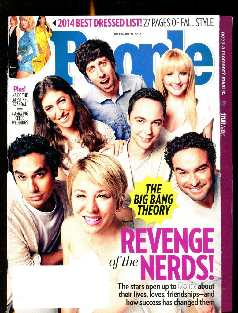 People Magazine September 29 2014 Big Bang Theory Ex No ML 122116jhe