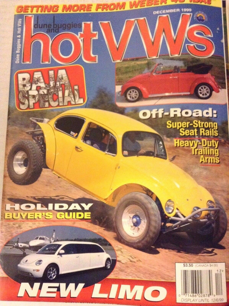 Hot VWs Magazine Super Strong Seat Rails December 1999 081717nonrh