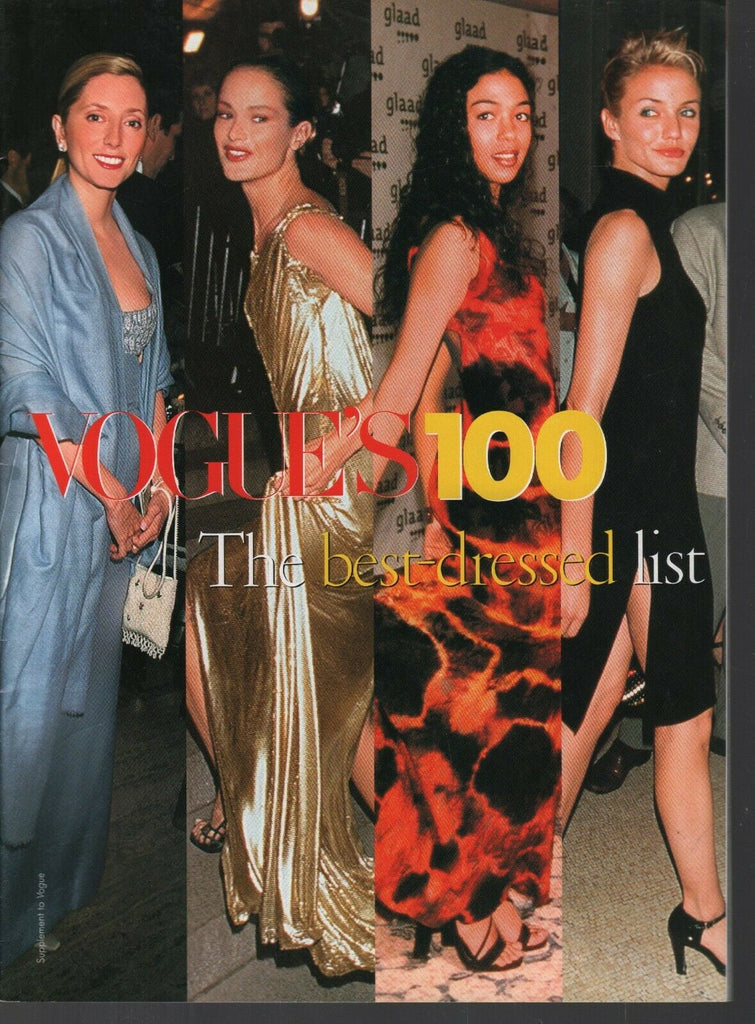 Vogue Fashion Supplement 100 Best Dressed List 1990s Cameron Diaz 092220ame