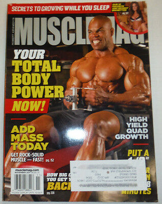 Musclemag Magazine Total Body Power November 2011 121614R2
