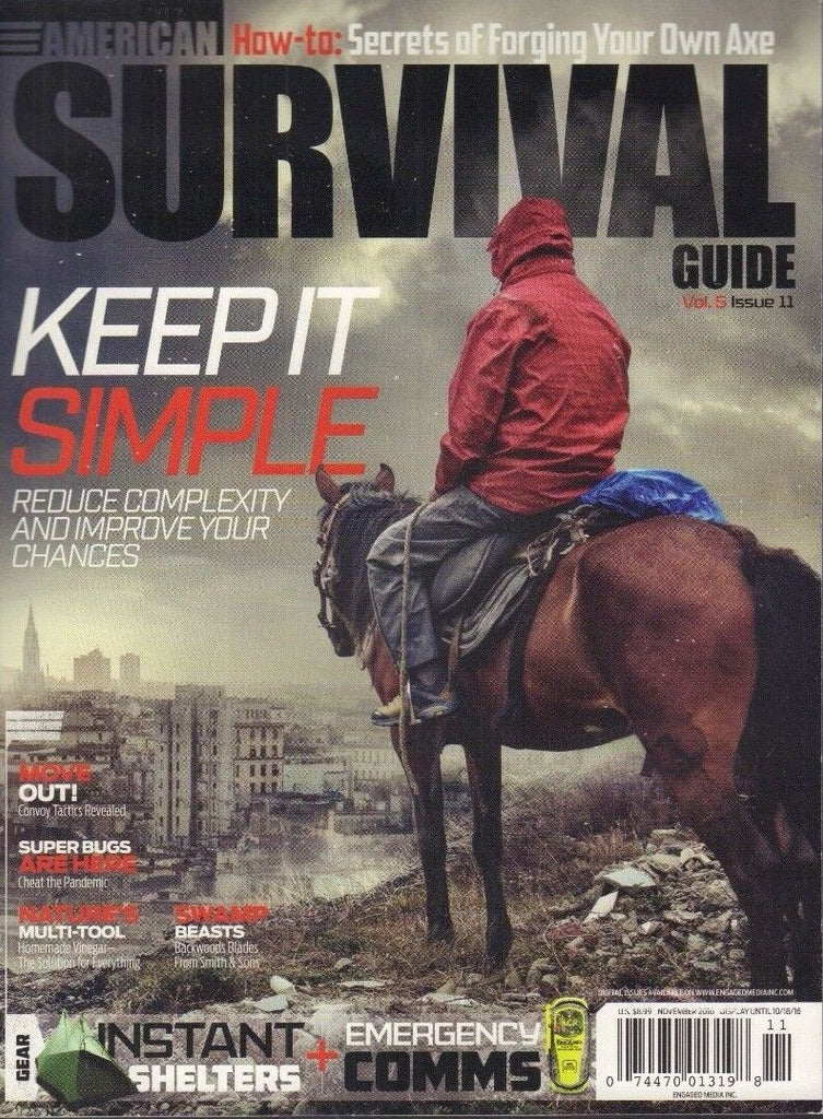 American Survival Guide Magazine Reduce Complexity November 2016 010918nonr
