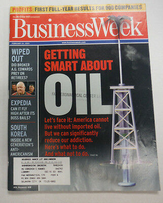 Businessweek Magazine Getting Smart About Oil February 2003 071015R