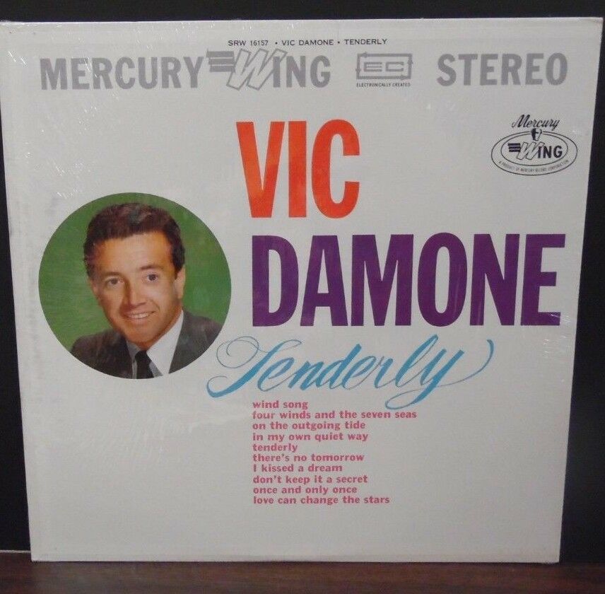 Vic Damone Tenderly vinyl sRM16157 011319LLE