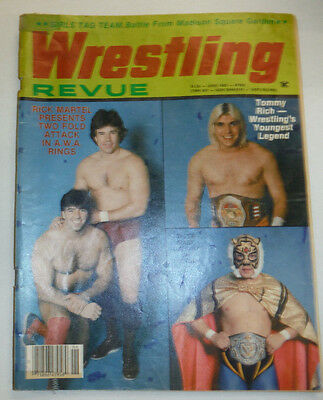 Wrestling Revue Magazine Tommy Rich & Rick Martel June 1983 022415r