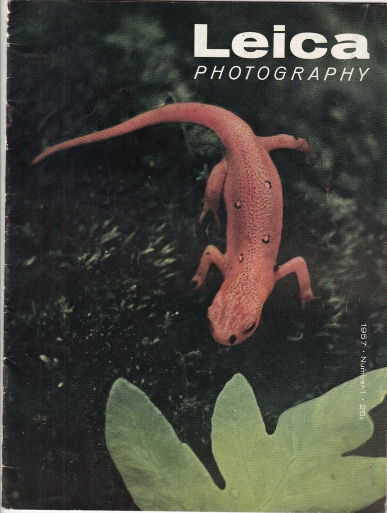 Leica Photography Mag Leica IIIg Ethol UFG 1957 Vol.10 No.1 082419nonr