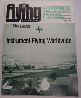 Flying Safety Magazine Instrument Flying Worldwide June 1992 FAL 060115R