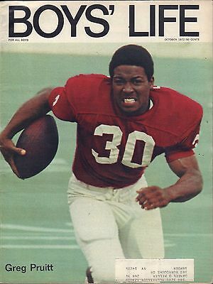 Boys' Life October 1972 Greg Pruitt w/ML VG 082916DBE