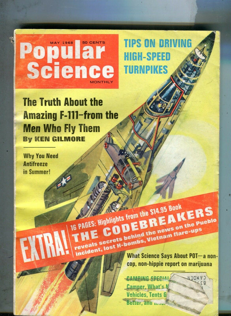 Popular Science Magazine May 1968 F-111 Ken Gilmore 063017nonjhe2