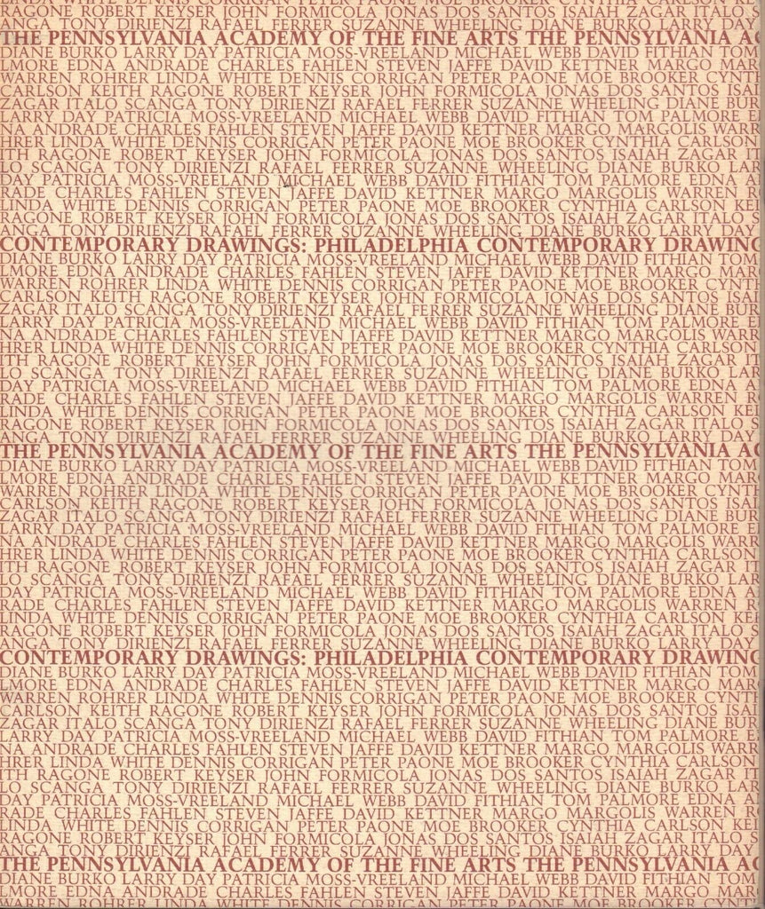 Pennsylvania Academy Of The Fine Arts 1978 Program 091317nonjhe