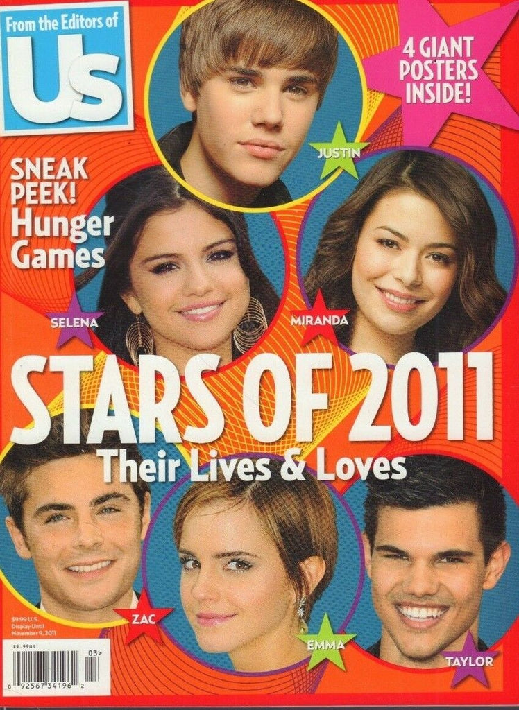 US Special 2011 Stars of 2011 Zac Efron Justin Bieber 121918DBE