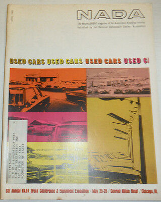 Nada Magazine 6th Annual Truck Conference & Equipment Expo April 1969 122614R