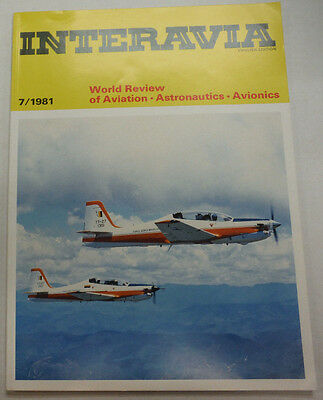 Interavia Magazine Heathrow's Corset & The Dornier 228 July 1981 FAL 062215R