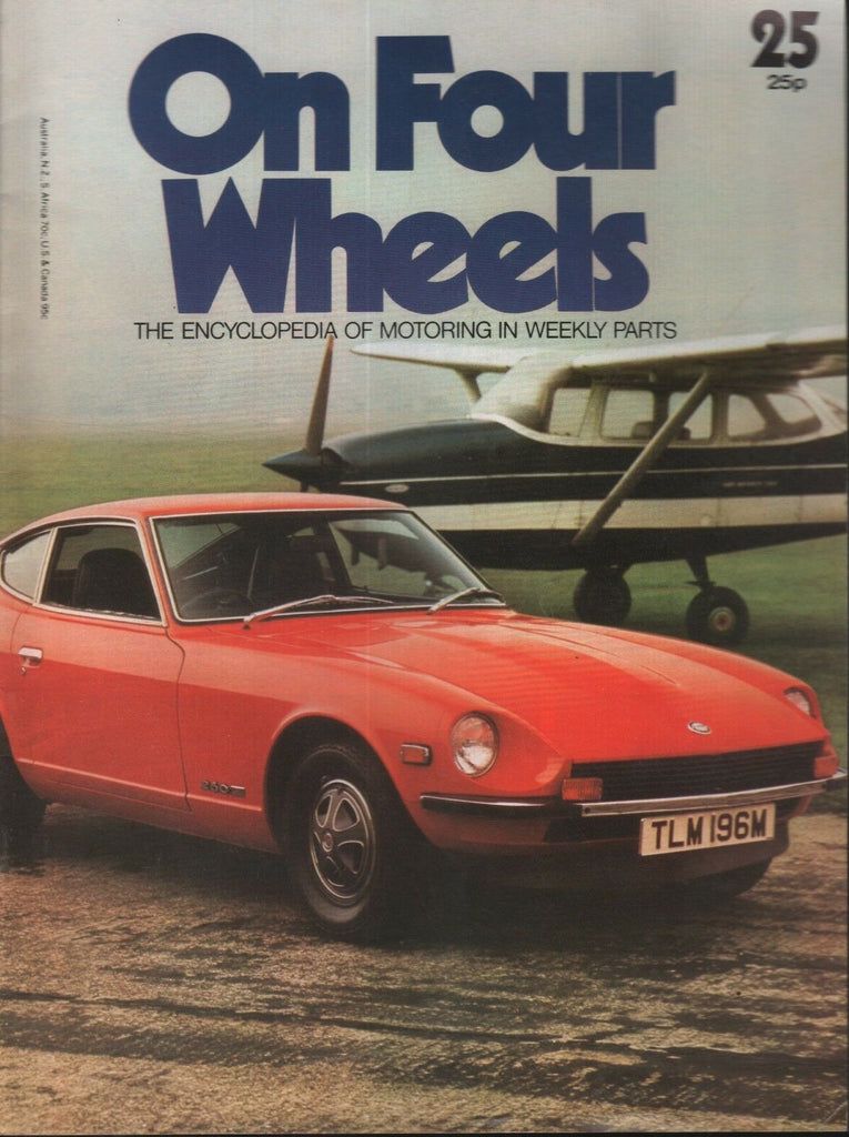 On Four Wheels Encyclopedia of Motoring in Weekly Parts V. 2 #25 1974 111518AME2