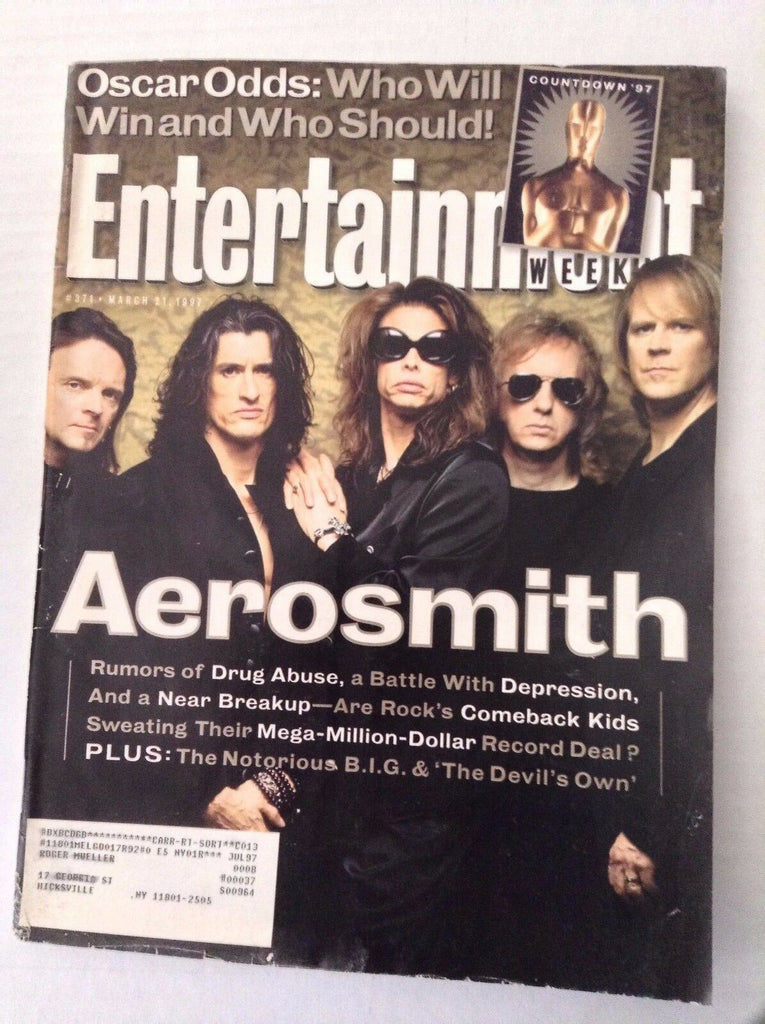 Entertainment Weekly Magazine Aerosmith & BIG March 21, 1997 031517NONRH