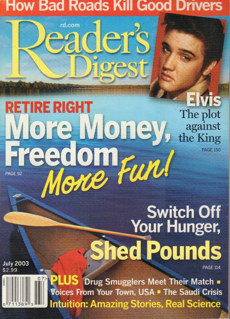 Reader's Digest Magazine July 2003 Elvis Presley 080817nonjhe