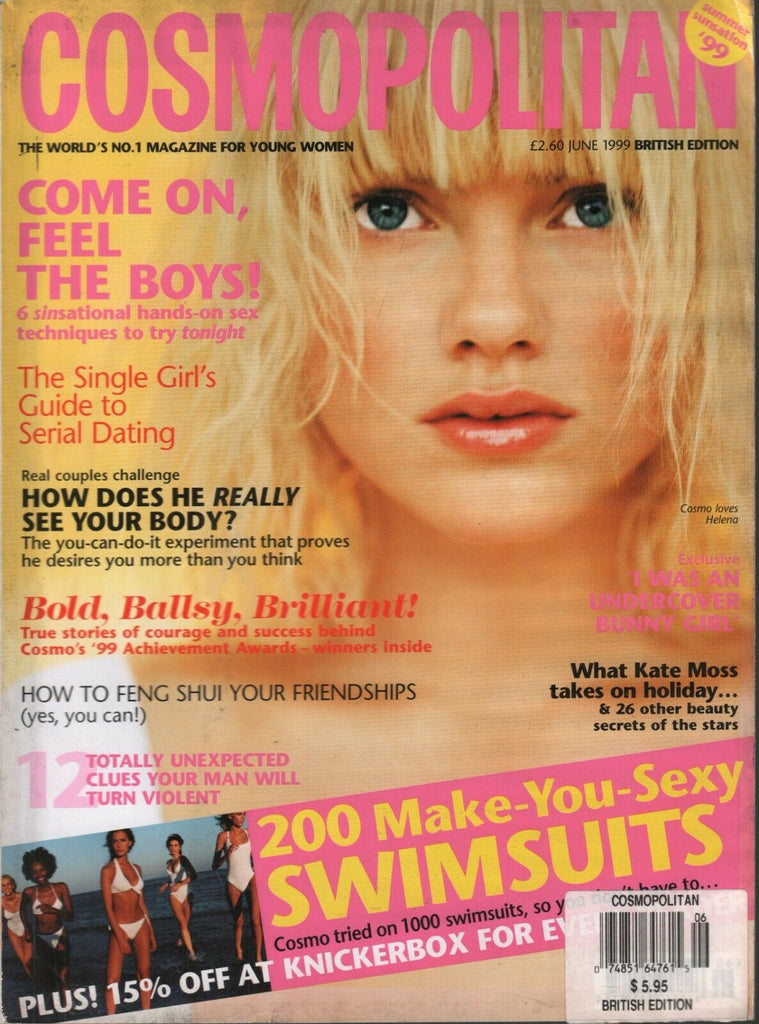 Cosmopolitan British Fashion Magazine June 1999 Kate Moss 011221ame2