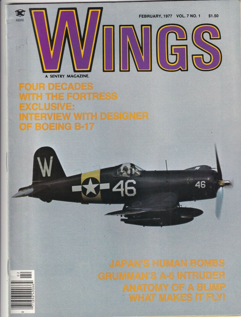Wings Mag The Fortress Boeing B-17 Designer February 1977 092319nonr