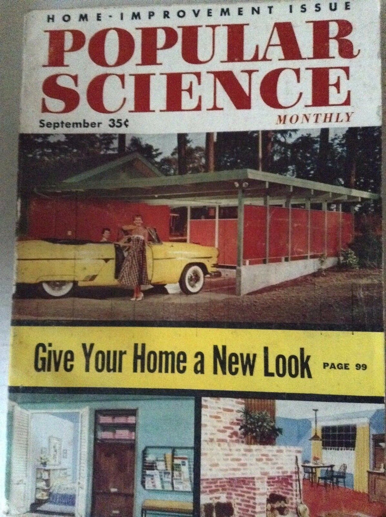 Popular Science Magazine Give Your Home A New Look September 1955 081917nonrh