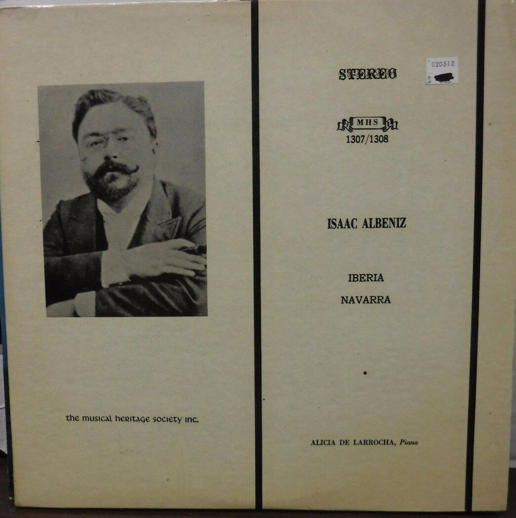 Isaac Albeniz Iberia Navarra Primer Cauderno 2 record set MHS1307 10117LLE