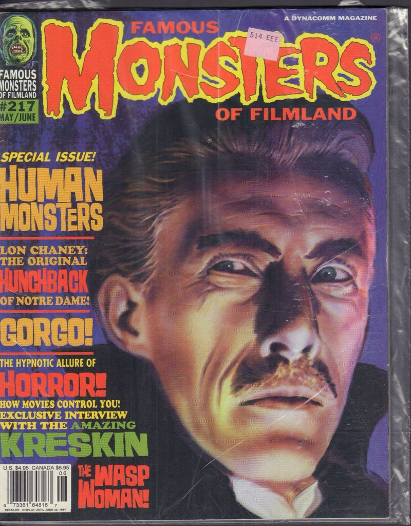 Famous Monsters Of Film Land May June #217 Gorgo Kreskin 013018DBE