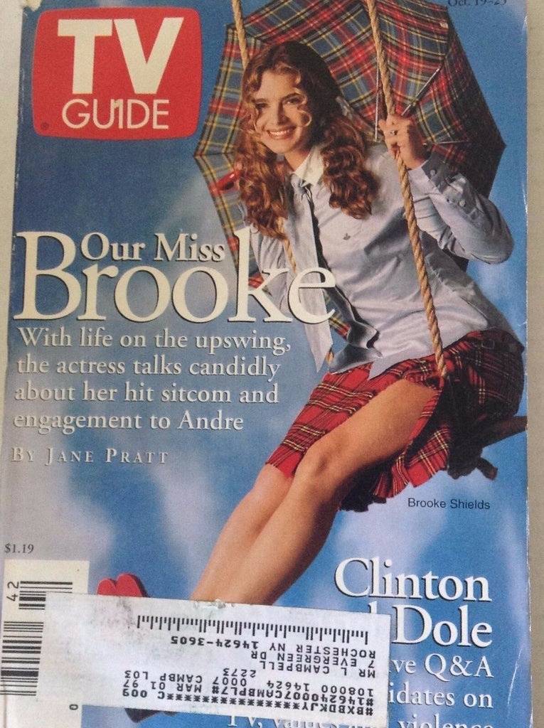 Tv Guide Magazine Brooke Shields October 19, 1996 082717nonrh