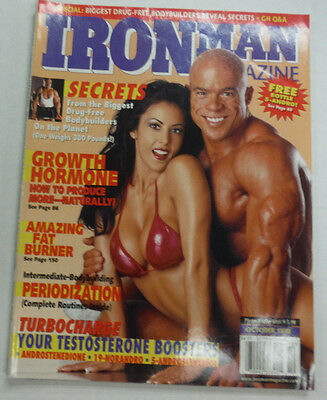 Iron Man Magazine Growth Hormone & Amazing Fat Burner October 1998 103014R