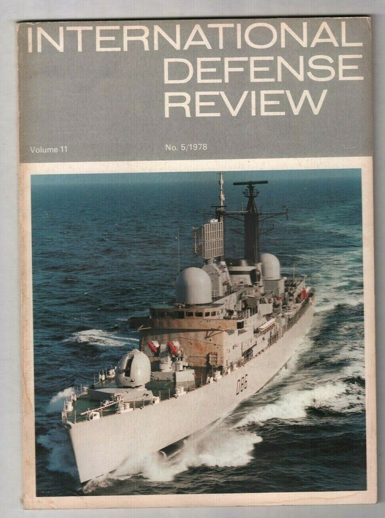International Defense Review Mag 12th Buckeberg No.5 1978 011520nonr