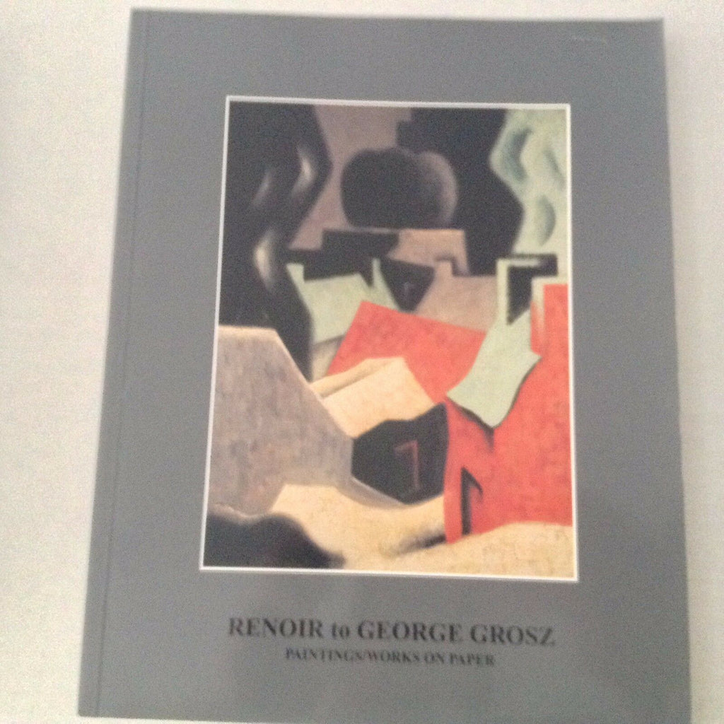 Renoir To George Grosz Paintings Works On Paper Catalog Fall 1999 062517nonrh2