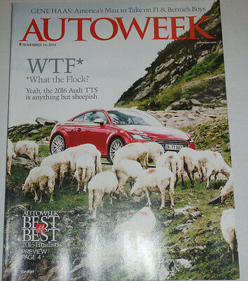 Autoweek Magazine 2016 Audi TTS November 2014 120414R2