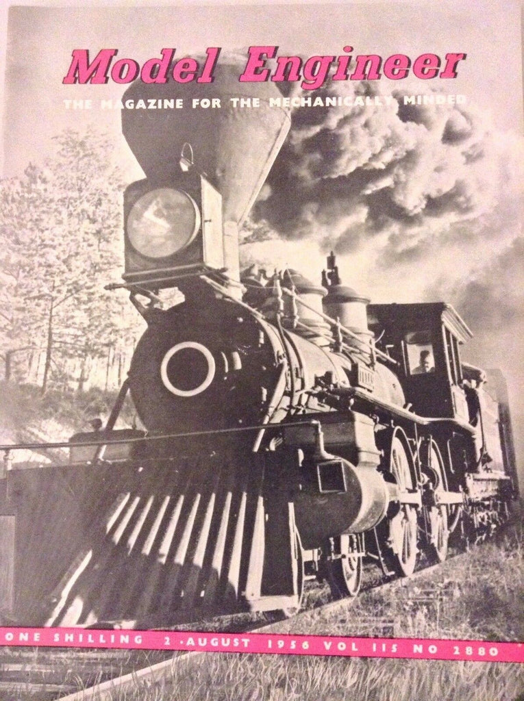 Model Engineer Magazine Unusual Locomotives Part 2 August 2, 1956 090217nonrh