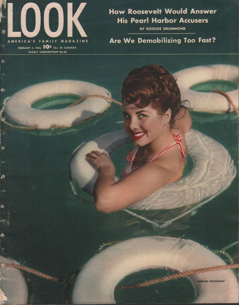Look February 5 1946 Roosevelt Domobilizing 042618DBE