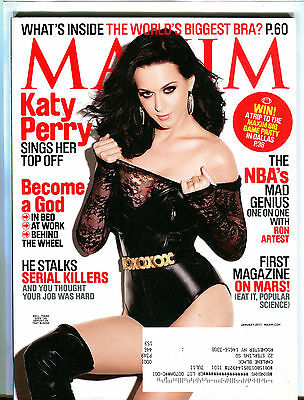 Maxim Magazine January 2011 Katy Perry EX 080116jhe