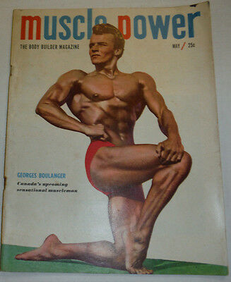 Muscle Power Magazine Georges Boulanger May 1950 111914R