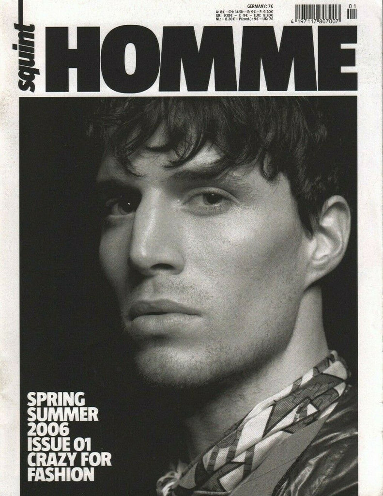 Squint Homme French Men's Fashion Magazine Spring Summer 2006 Issue 1 022420AME