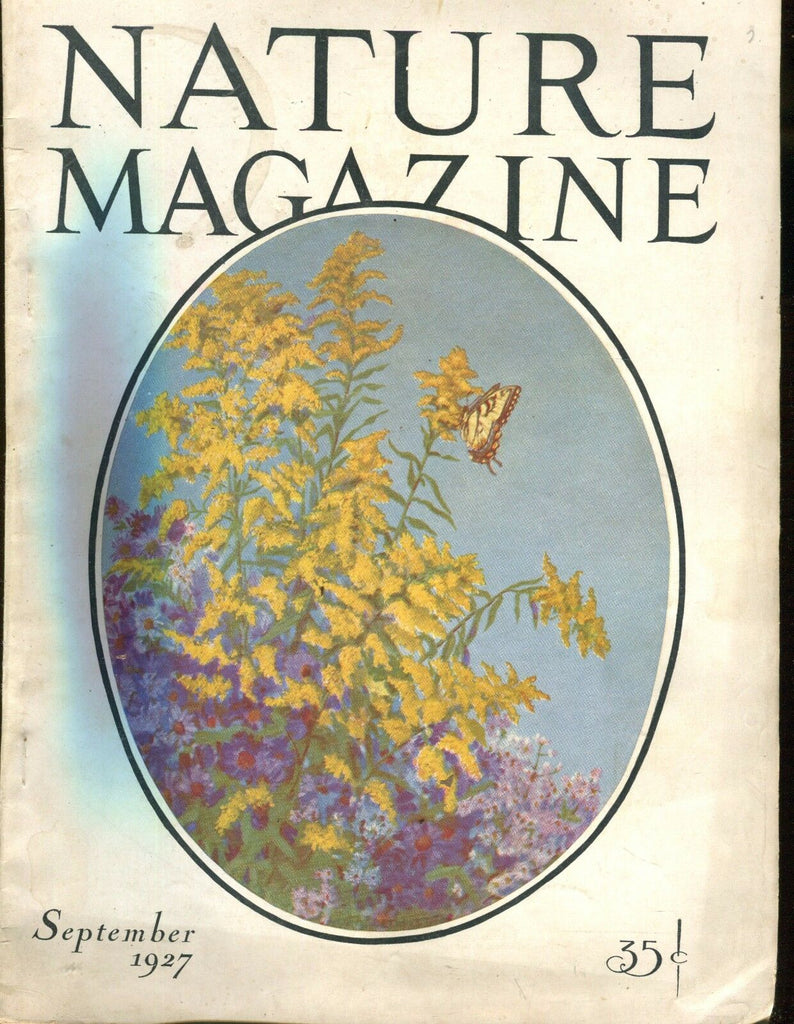 Nature Magazine September 1927 Butterfly VG No ML 020617jhe