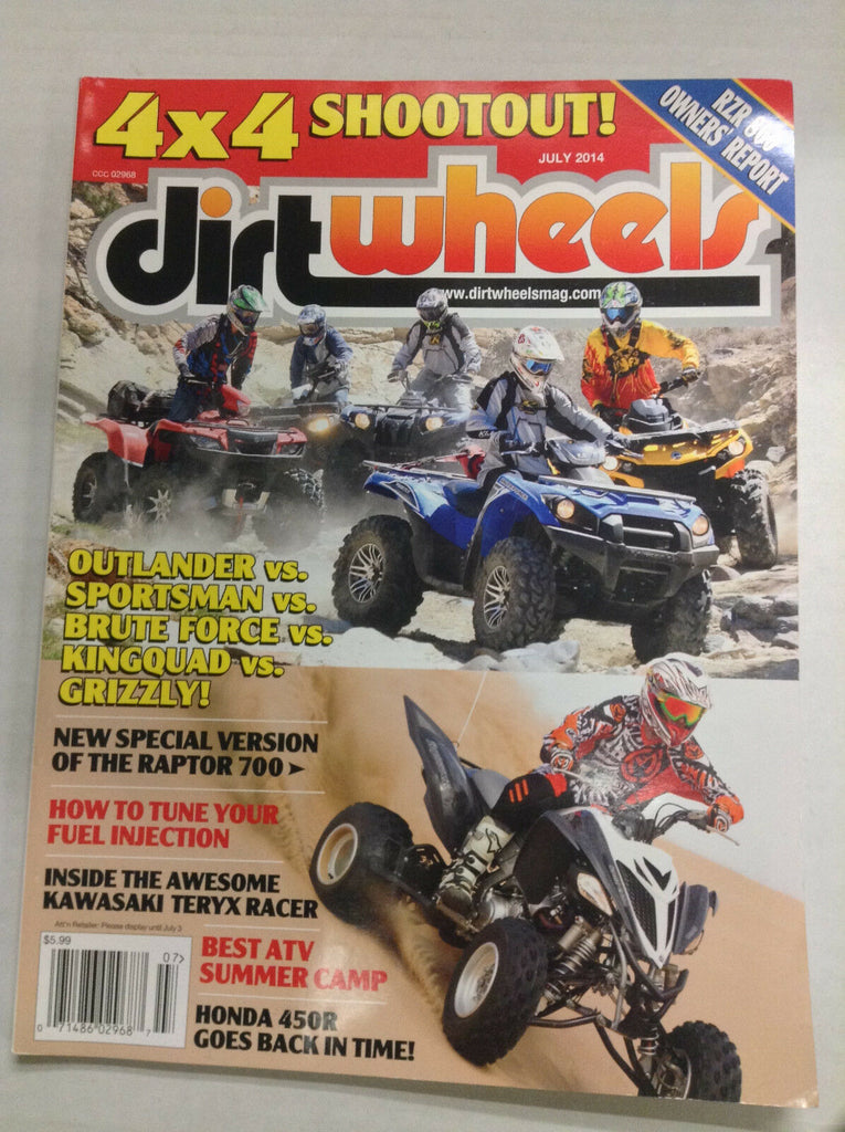 Dirt Wheels Magazine Outlander Vs Sportsman Brute Force July 2014 032717nonR