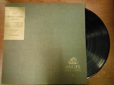 33 RPM Vinyl Verdi La Forza del Destino Angel Records ANG35432 031615SM