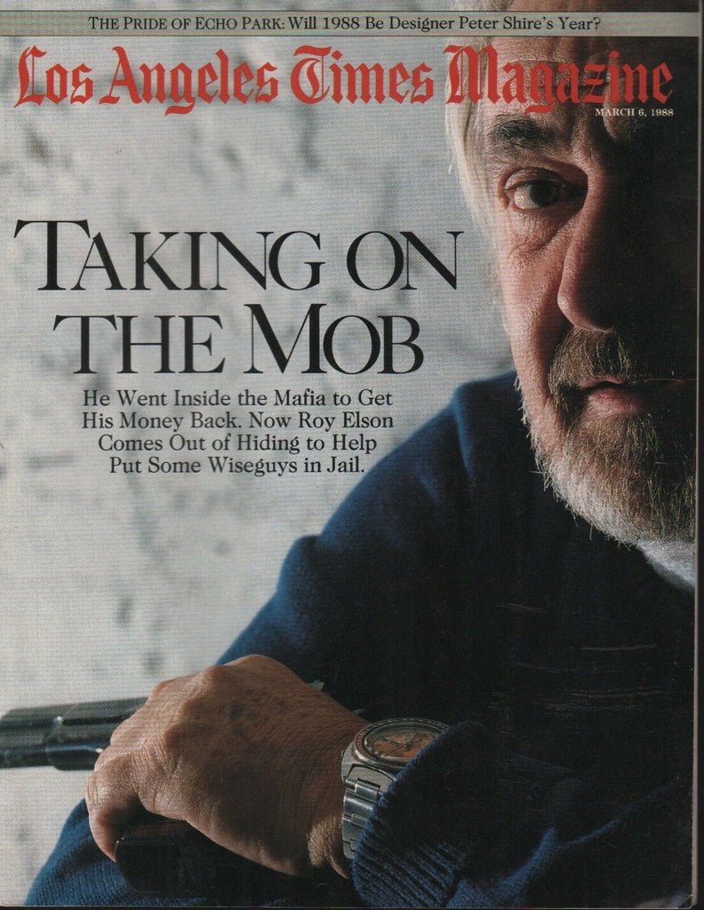 Los Angeles Times Magazine March 6 1988 Roy Elson 100818ame